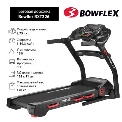 Беговая дорожка Bowflex BXT226